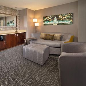 One-Bedroom King Suite Sofa Bed Mobility Hearing Accessible Roll Shower